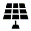 Solar panel icon