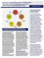 Scaling Up Renewable Energy Generation: Aligning Targets and Incentives With Grid Integration Considerations