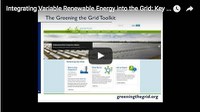 Integrating Variable Renewable Energy into the Grid: Key Issues and Emerging Solutions